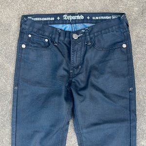 wMen’s Departed Kona Slim Straight jeans Black 31x30